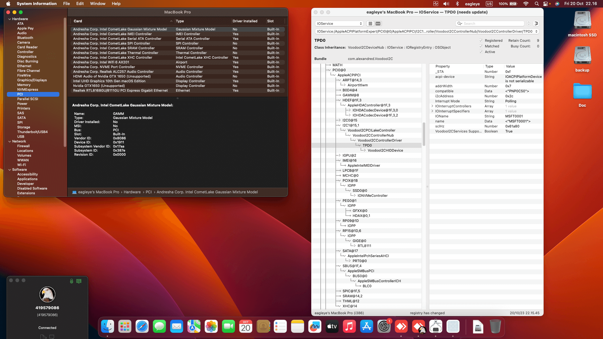 Lenovo Ideapad Gaming 3 15IMH05 4th [CometLake   Intel UHD 630 + I2C]   OpenCore 1